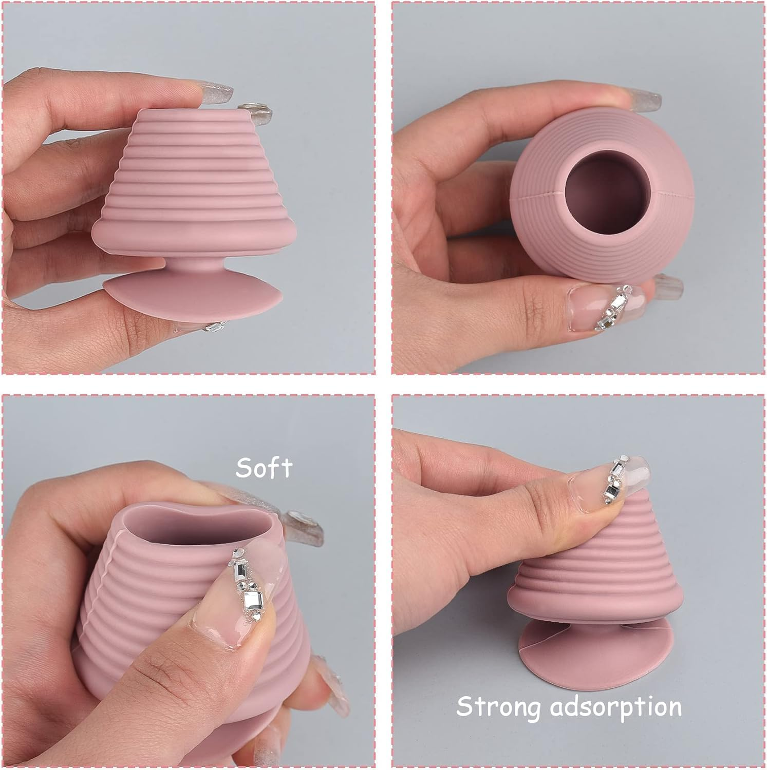 Bathtub Stopper, Universal Bathtub Plug Drain Stopper Silicone Tub Stopper Sink Stopper Bath Tub Plug for Kitchen Bathtub and Bathroom Sink Drain (Pink) image number 1