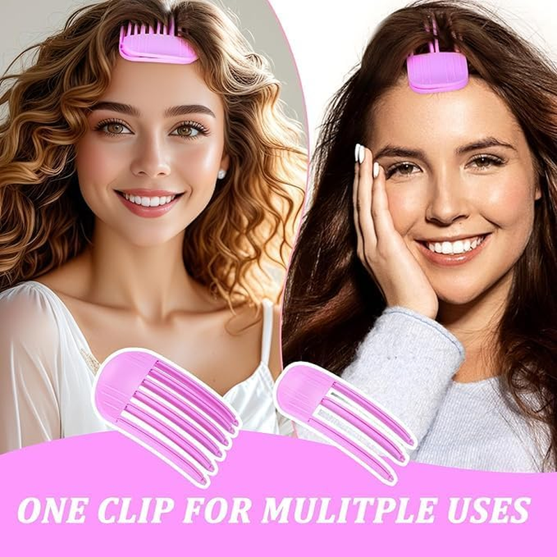 2Pcs Wind Shaping Styling Combs for Fluffy Bangs,Volumizing Hair Root Lifting Combs,Fluffy Bangs Hair Shaping Comb,Volume Clip Root Lifting Hair Clip Wind Shaping Styling Comb,Hair Root Lifting Comb image number 2