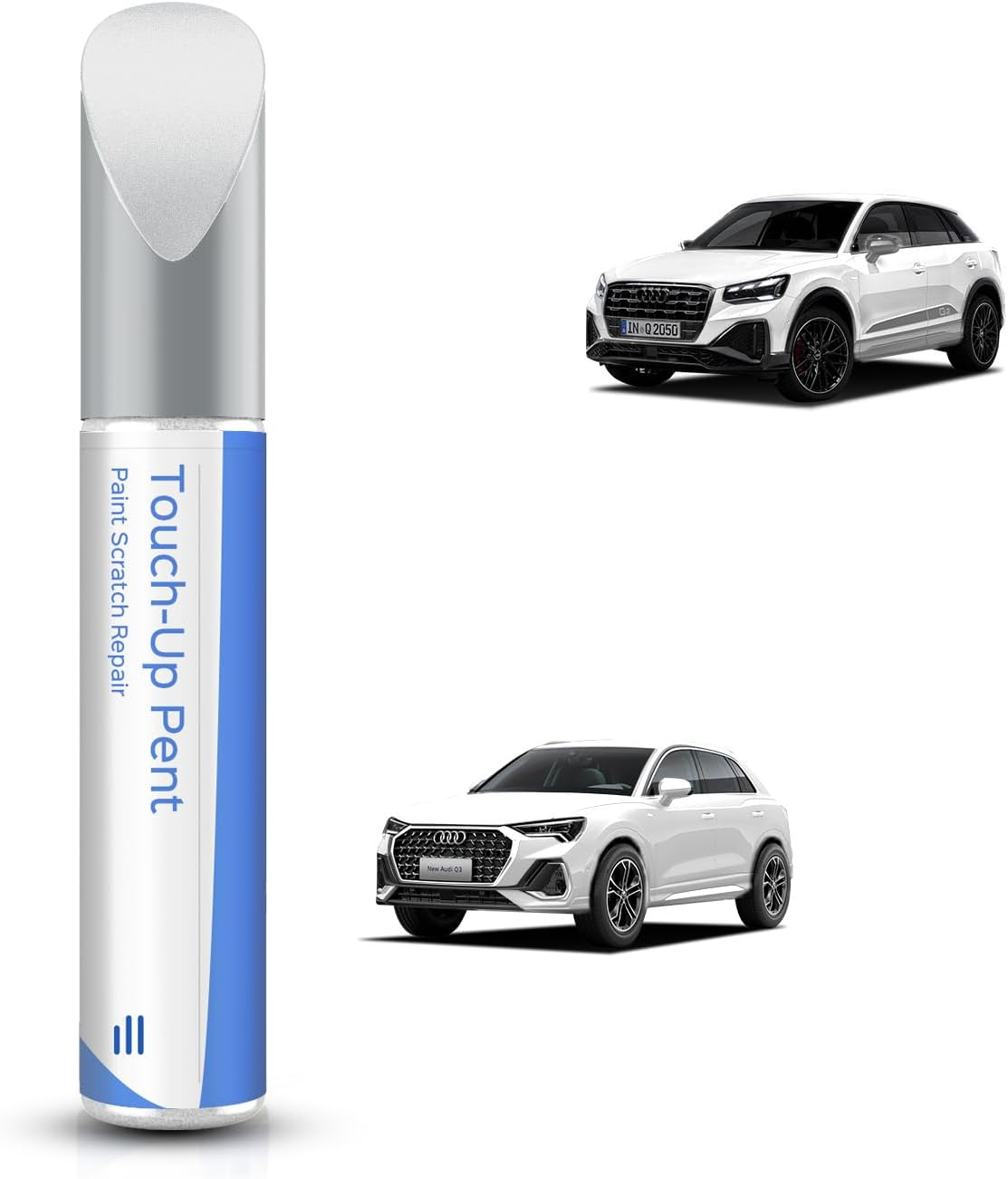 LZ7S/6Y Daytona Gray Pearl Touch up Paint Compatible with Audi Exact Match Chips and Nicks Touch Up