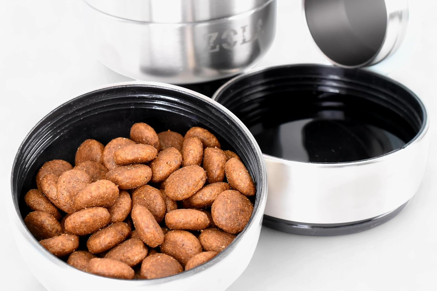 Snackspout - 3-In-1 Water Bottle for Dogs & Humans &ndash; Portable & Leak-Proof Dog Travel Water Bottle with Built-In Bowl & Snack Compartment &ndash; Bpa-Free, Insulated & Eco-Friendly