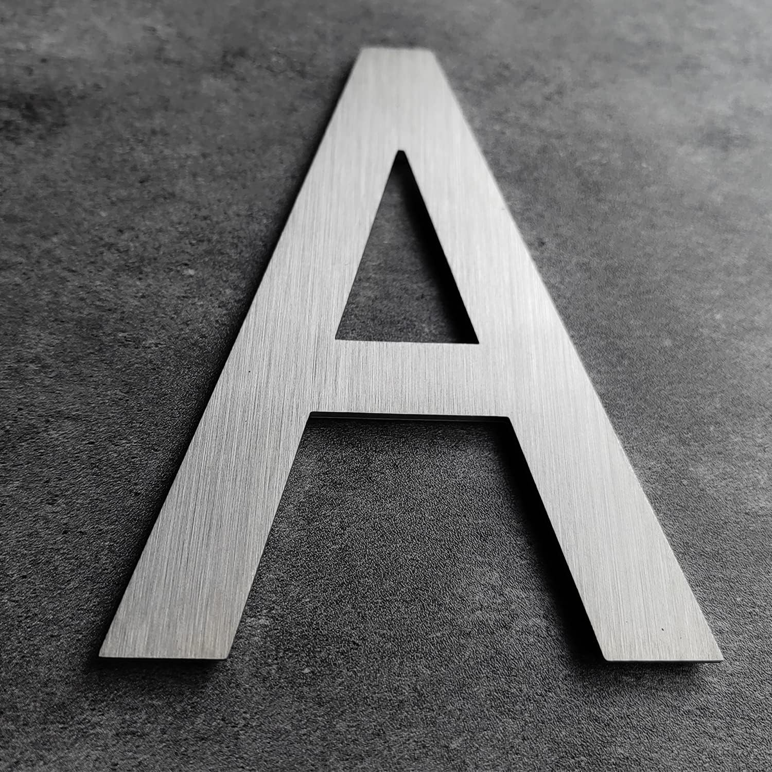 House Number- 5 Inch Stainless Steel Mailbox Numbers, Self-Stick Address Number, Silver/Number 9 image number 2