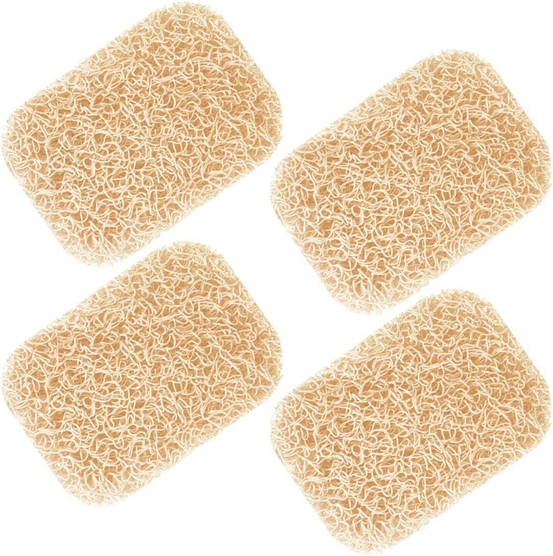 Onwon 4 Pieces Soap Saver Non-Slip Bpa-Free Shower & Bath Soap Holder Soap Dishes Accessory for Bathroom Soap Supplies Drains Water, Circulates Air, Extends Soap Life, Easy to Clean image number 4