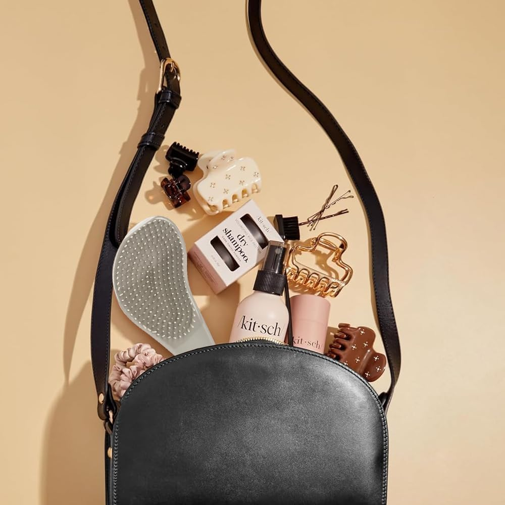 TTPSRY Ergonomic Detangling Brush Hair Brush Detangler Comb Massage Scalp Hair Straightener Styling Tool 185 Cm image number 1