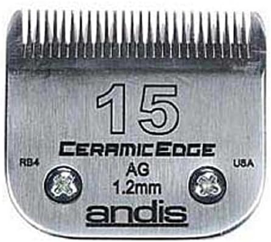 Stainless Steel Pro Quality Grooming Ceramic Edge Clipper Blades Choose Size !(# 7FC Finish Blade = 3.2Mm) image number 5