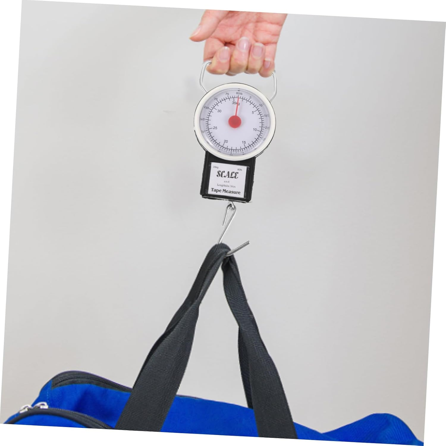 STOBAZA Portable Luggage Scale Spring Scale for Travel Design for Checking Baggage Weight at Home Airport image number 2