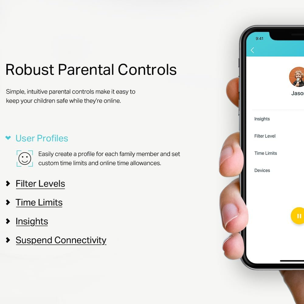 Tp-Link Deco AC1900 Whole Home Mesh Wi-Fi System, Connect 100+ Devices, Seamless Roaming, Full Gigabit Ports, MU-MIMO, Parental Controls, Easy Setup, Compatible with Starlink (Deco S7(2-Pack))
