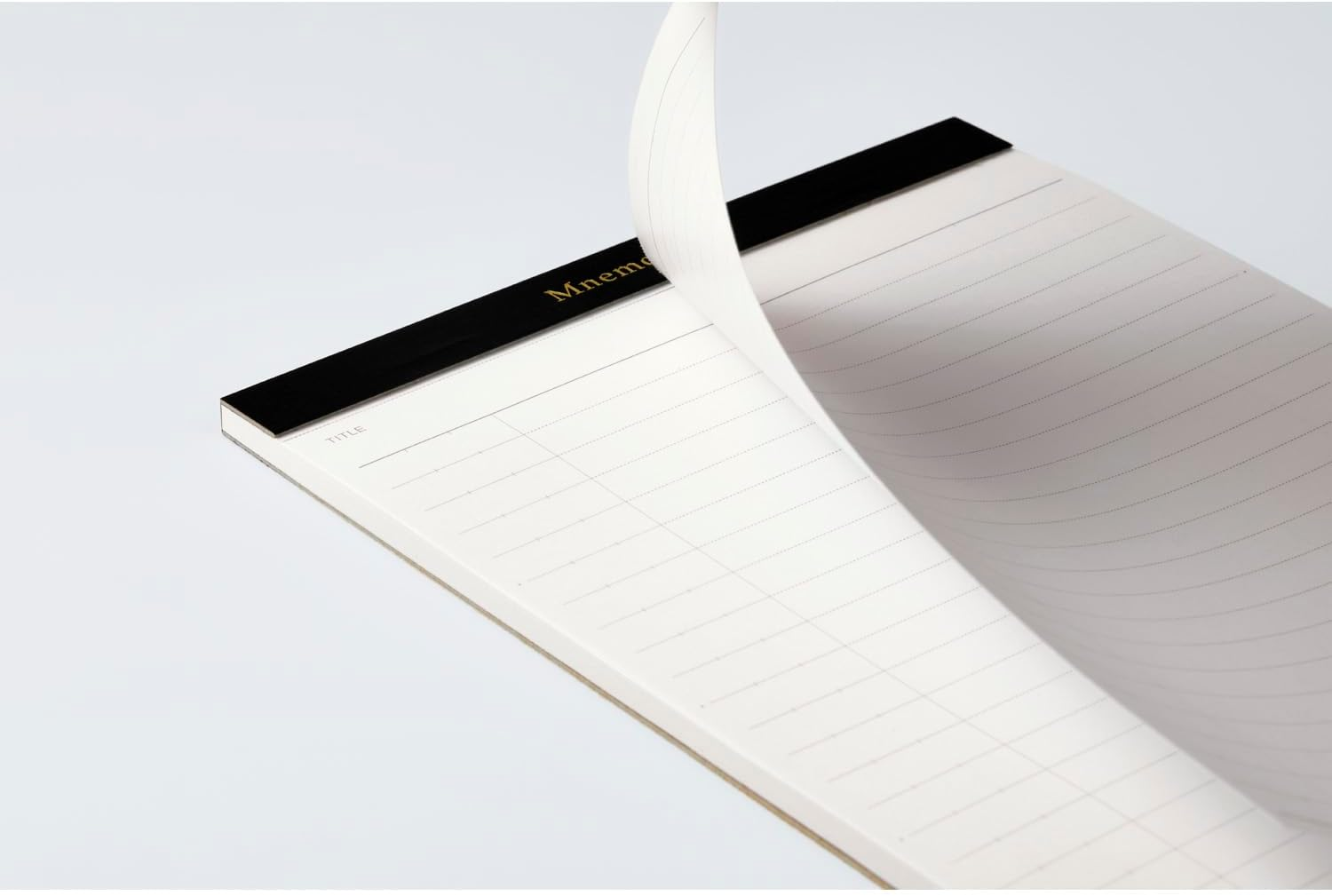 Maruman PH169 Neemocine 20Th Anniversary Notepad & Cover, 0.3 Inch (8 Mm) Ruled, A5, Black image number 4