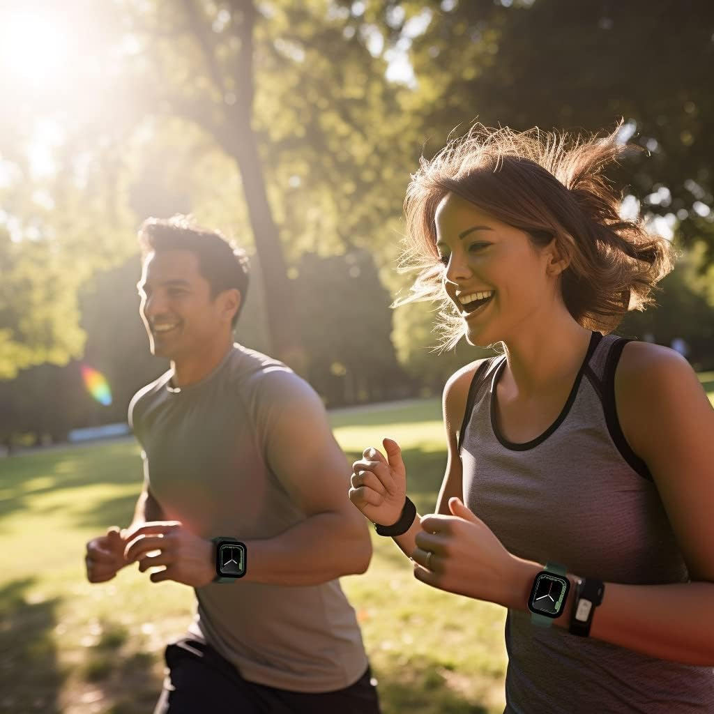 T Tersely(3 Pack) Case Compatible with Apple Watch Series 11/10-46Mm, Built-In Thin HD Tempered Glass Screen Protector Overall Cover Replacement for Iwatch S11/S10 2024 2025 - Black image number 3