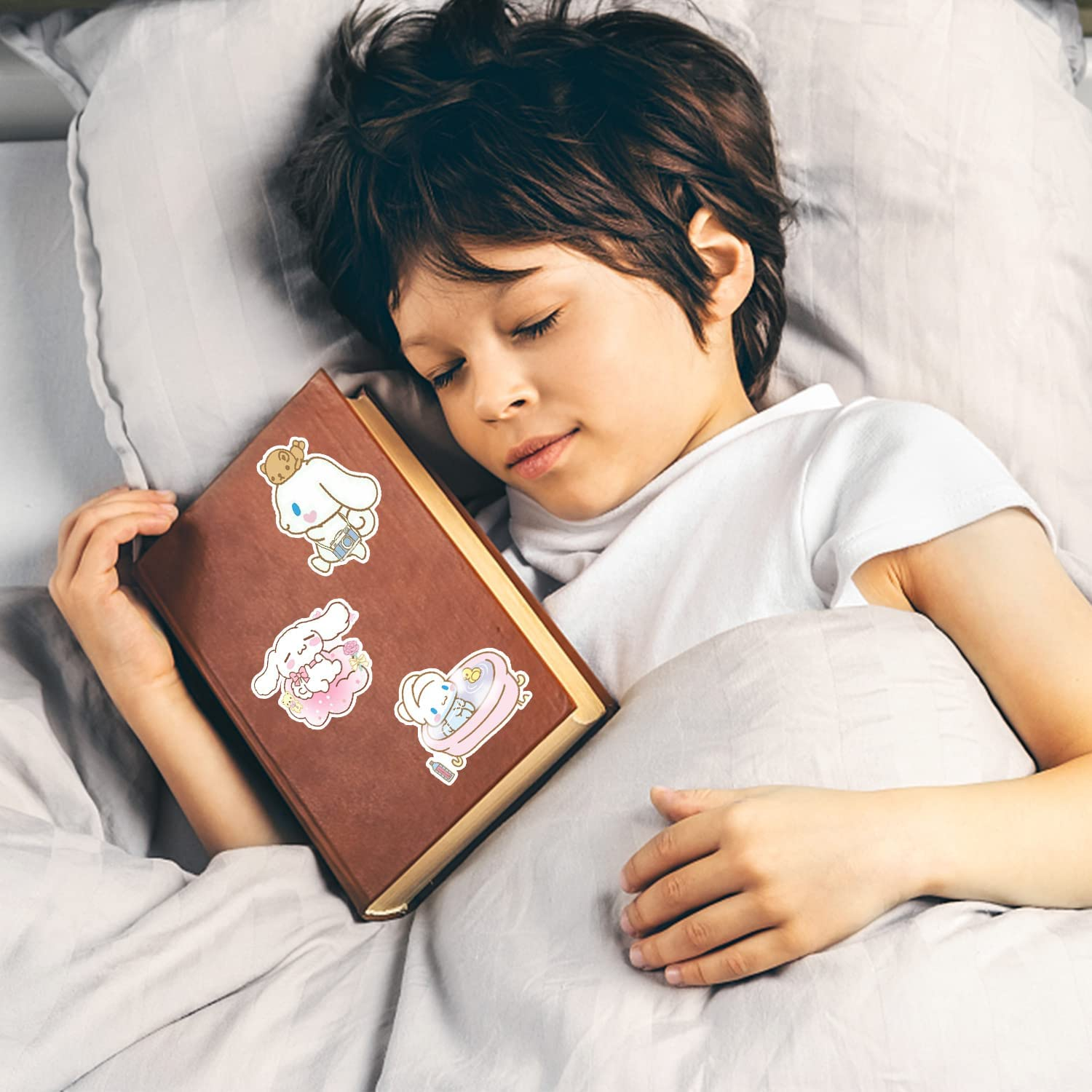 50 Packs Cinnamoroll Babycinnamoroll Stickers Water Bottles Laptop Phone Motorcycle Computer Guitar Skateboard Hydroflasks Anime Vinyl Sticker Waterproof Aesthetic Trendy Decals for Teens Girls Adults image number 6