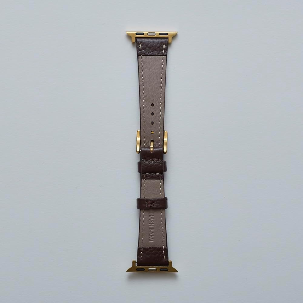 Hashibami Belt for Apple Watch Band G Dark Brown Free image number 3