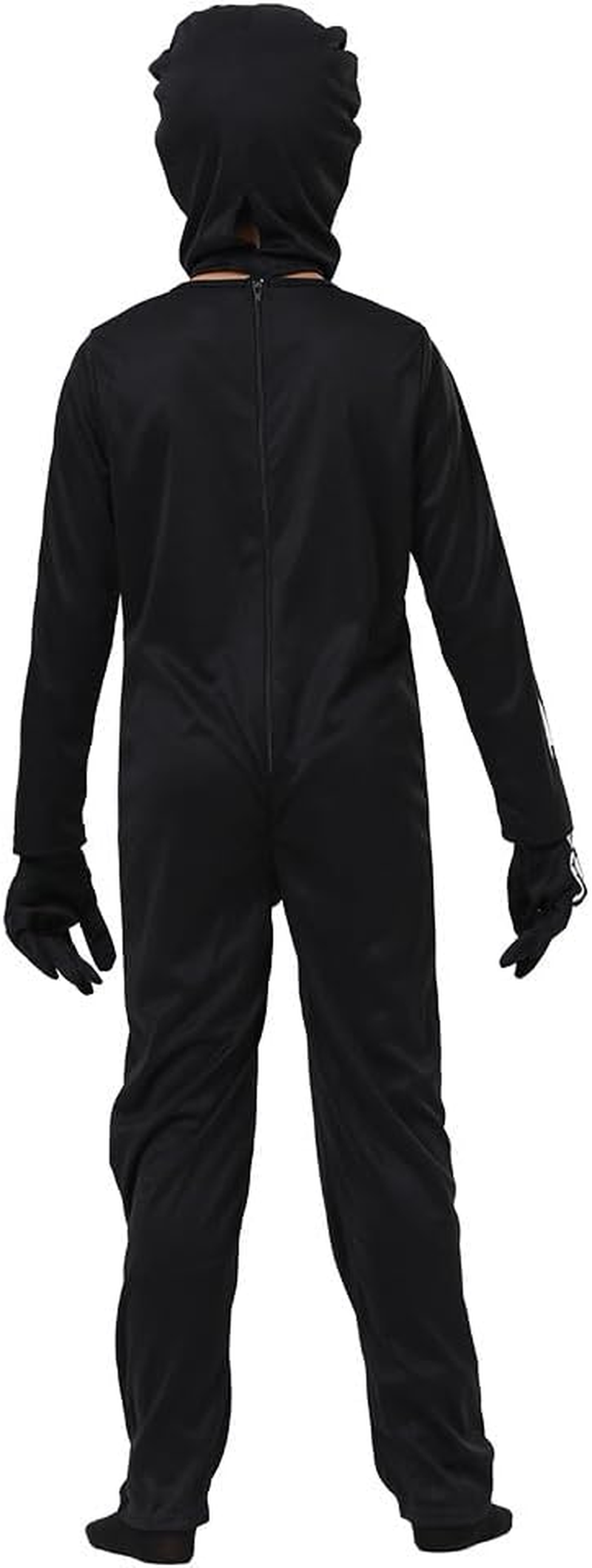 Kids Skeleton Costume Glow in the Dark Skeletons Halloween Skeleton Costumes for Boys and Girls image number 2