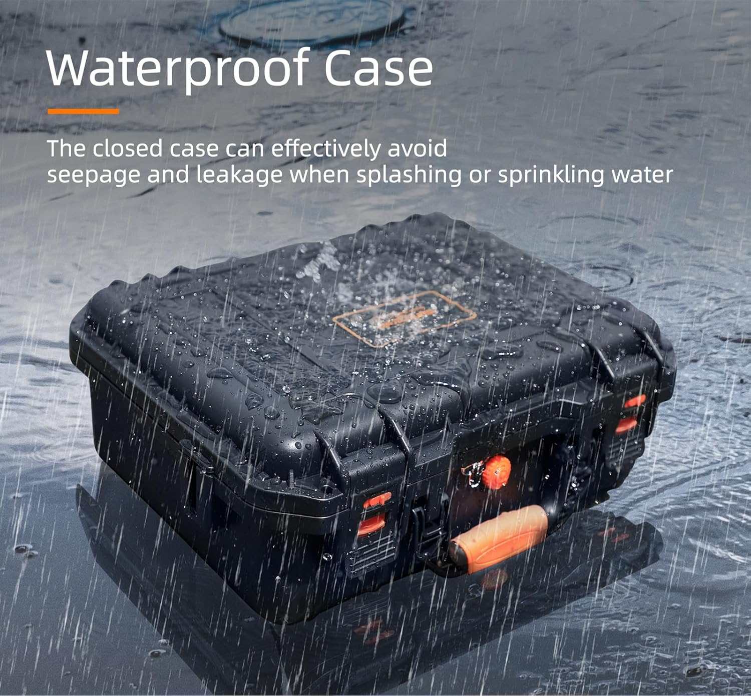 Fututech Safety Case for DJI Neo Bundle Motion Fly More Transport Bag for Drone Accessories, Black, Safety Case, Black, Safety Case image number 6