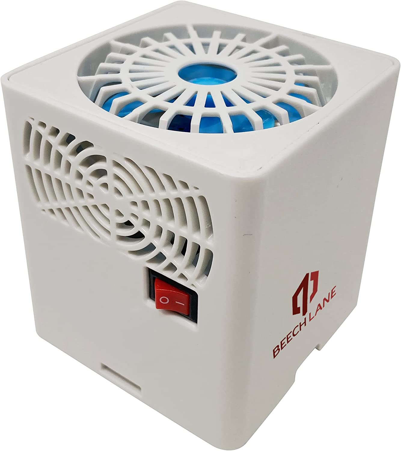 Beech Lane RV Fridge Fan, Patented, High Power 3,000 RPM Motor, Easy on and off Switch, Multiple Side Vents Increase Airflow, Durable Construction, Efficiently Cools Refrigerator (Natural) image number 1