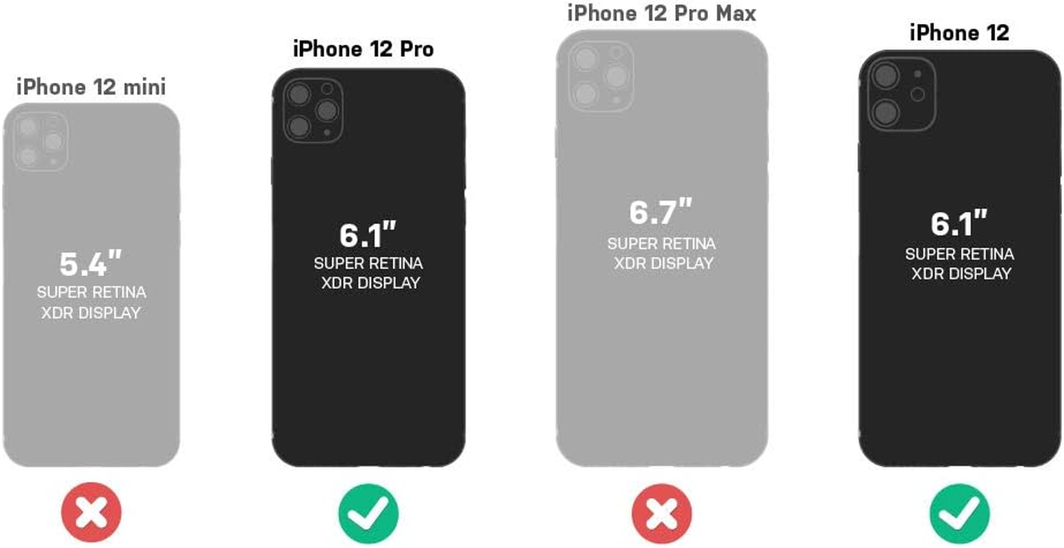 Otterbox Iphone 12 & Iphone 12 Pro Commuter Series Case - Black, Slim & Tough, Pocket-Friendly, with Port Protection - Blue image number 2