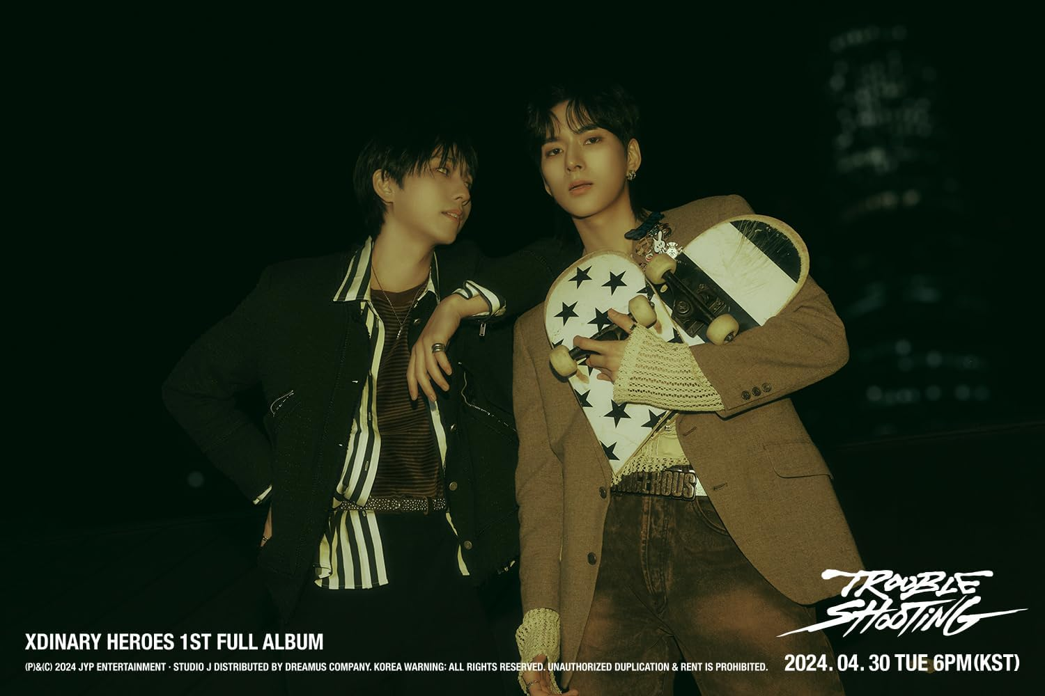 Xdinary Heroes TROUBLESHOOTING 1St Full Album NEMO Random Version Case+1P Lenticular QR Card+12P Photocard+1Ea Sitcker+Tracking Sealed XH image number 2