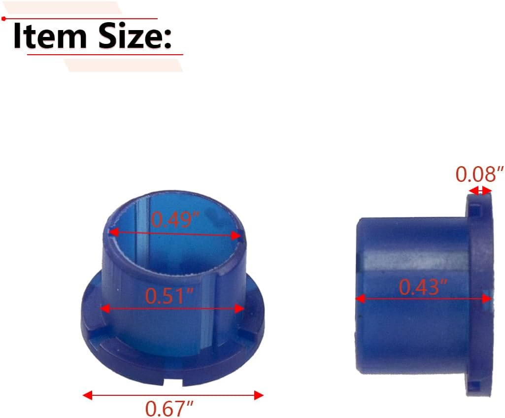 RLB-HILON Transmission Shift Bushing for 133884, Compatible with Toyota 4Runner Camry Tacoma Pickup Celica Cressida MR2 Supra Gear Shifter Bushing image number 1