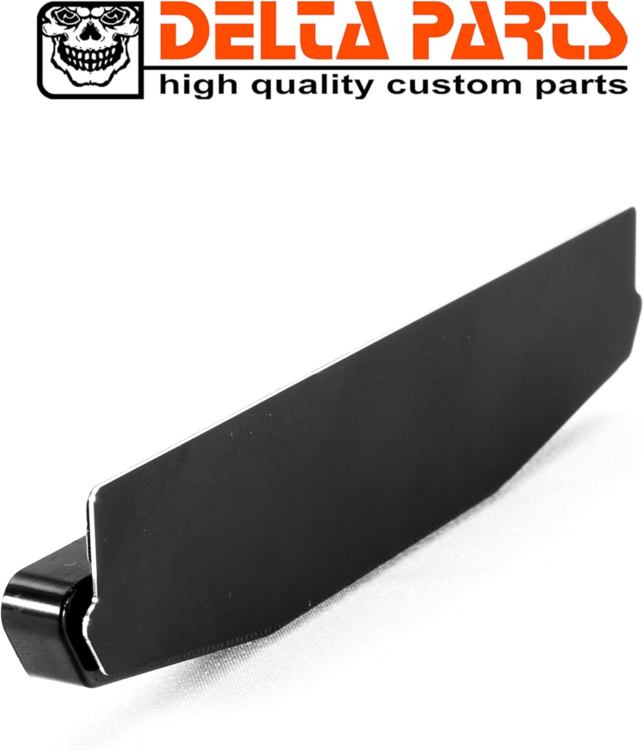 Delta Parts - Reflector Rear Reflector for Motorcycle - Rear Cat'S Eye - Reflector Including Mounting Plate Made of Self-Adhesive Aluminium - Motorcycle Accessories Reflectors Sticker. Made in Germany image number 1