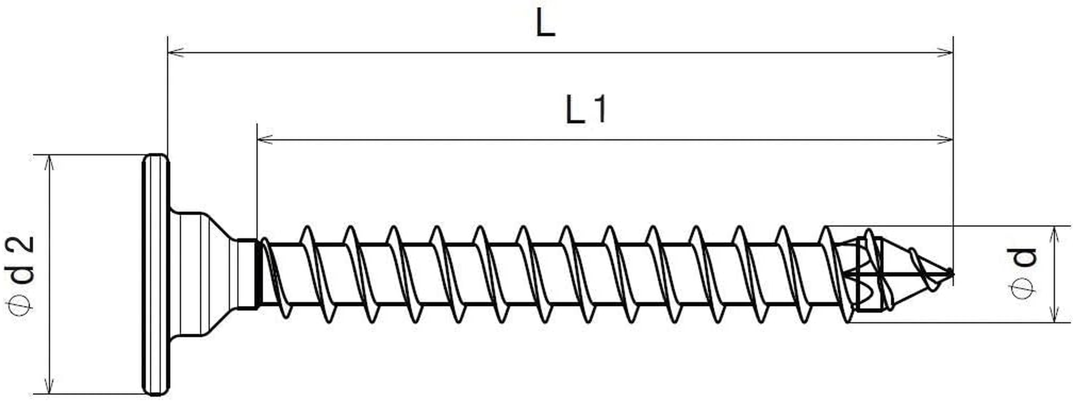 SPAX Back Wall Screw without Lens 4.0 X 20 Torx 20 Wirox Silver Contents: 300 Pieces image number 2