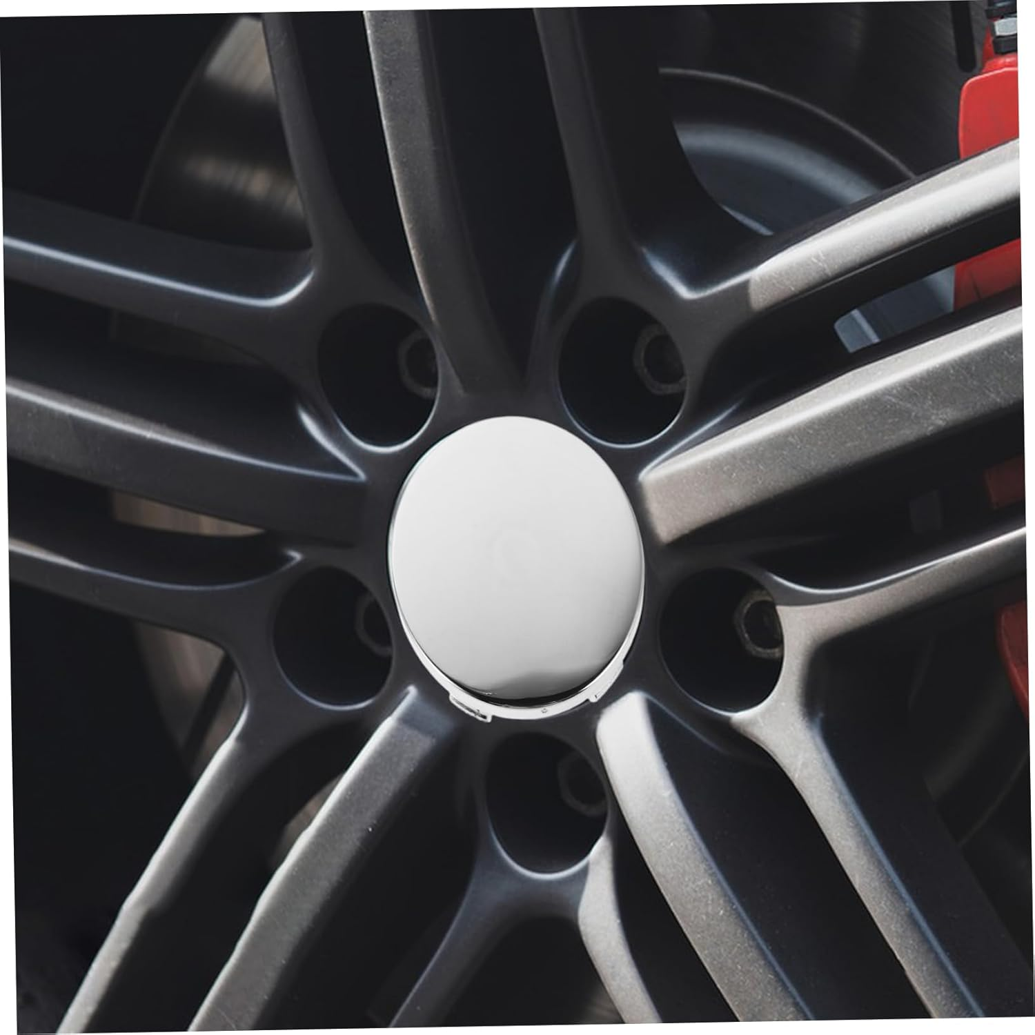 CTIRCHIU 4Pcs Wheel Covers Car Wheel Center Hub Trim Covers for Rim Protection Easy Install Stylish Design image number 5