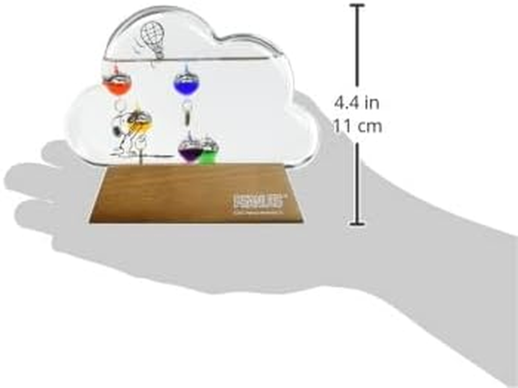 Chatani Sangyo Snoopy Glass Float Thermometer, Cloud 151-333211 Peanuts (W X D X H): 5.3 X 2.0 X 4.3 Inches (13.5 X 5 X 11 Cm)