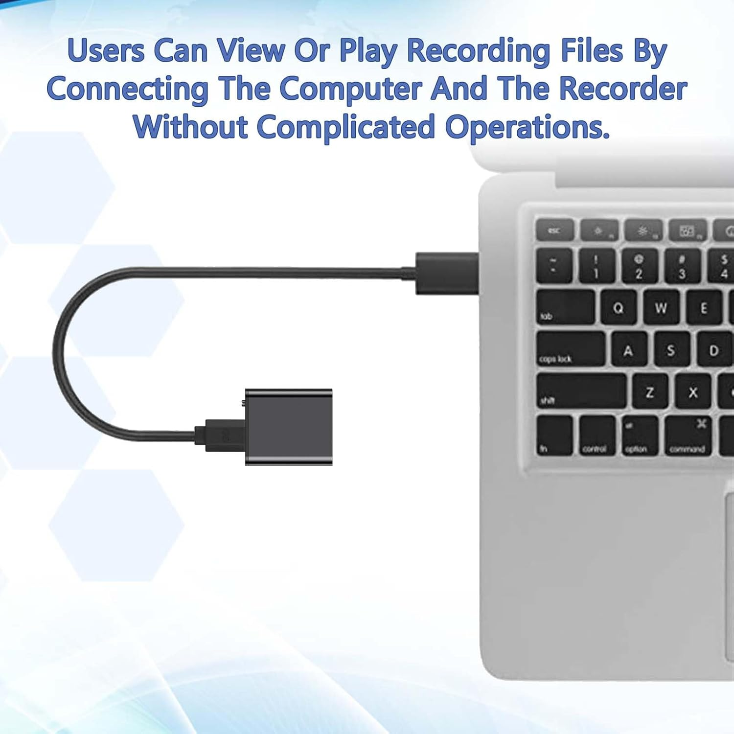 Magnetic Mini Voice Activated Digital Recorder - Small Sound Recording Device with 16GB Memory image number 4