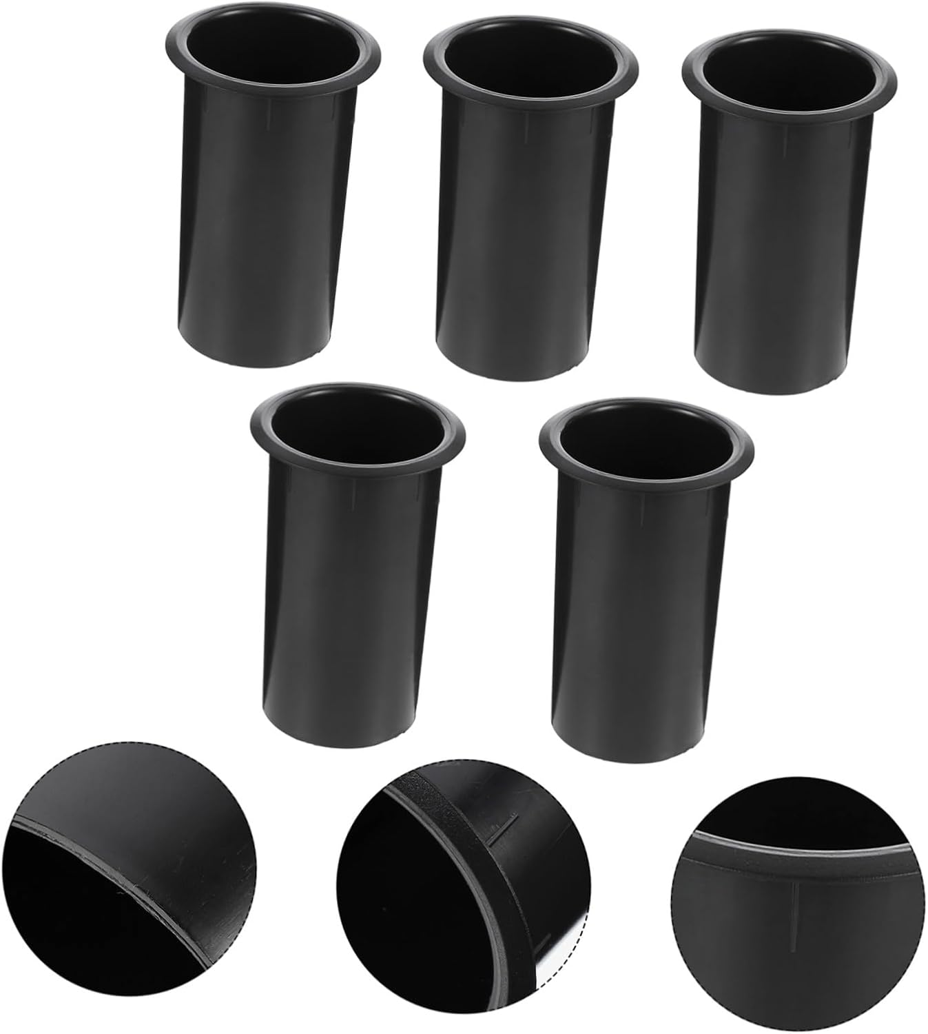 SHINEOFI 5Pcs Plastic Subwoofer Port Tube Speaker Air Outlet Bass Reflex Tube Replacement Reflex image number 5