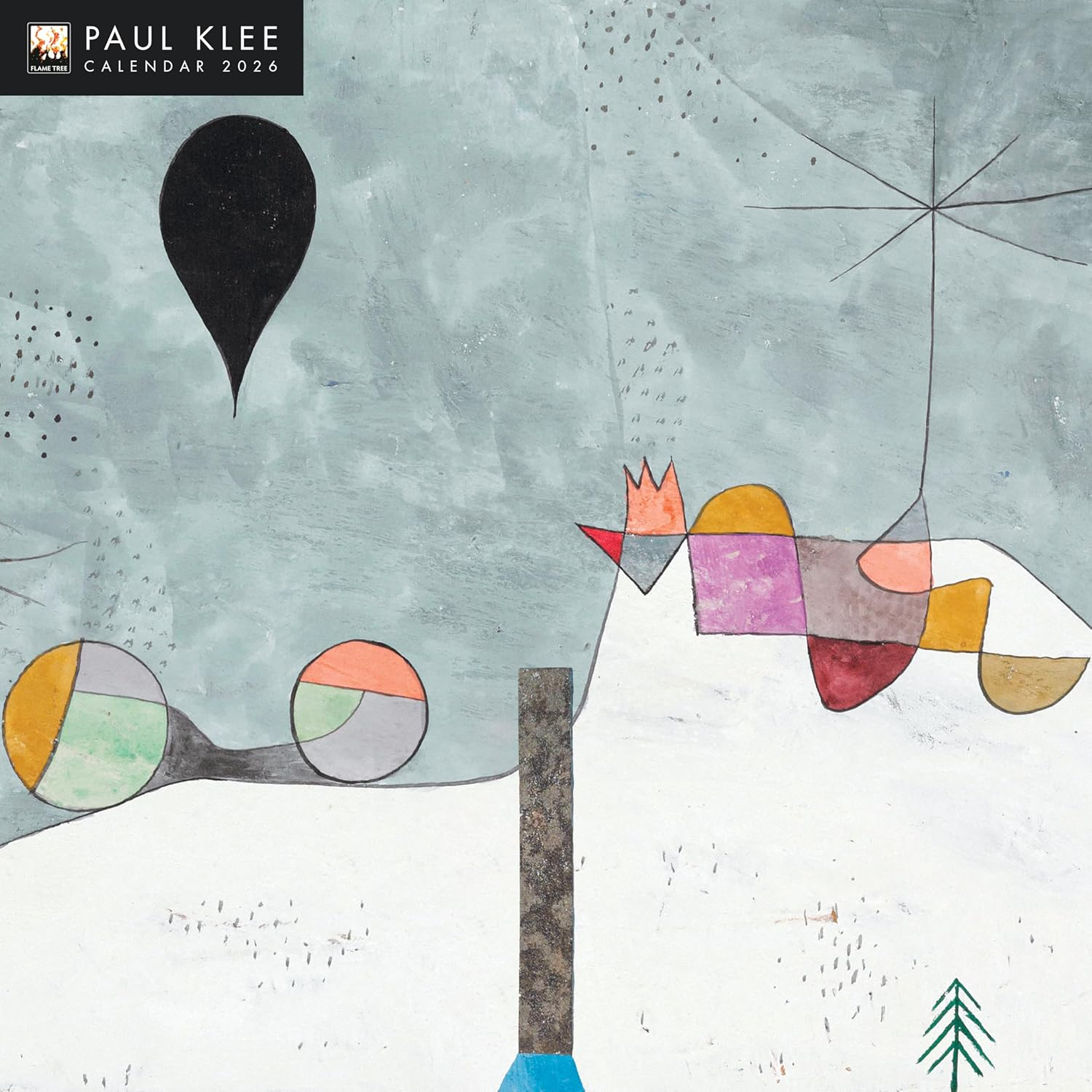 Paul Klee Wall Calendar 2026 (Art Calendar) image number 1