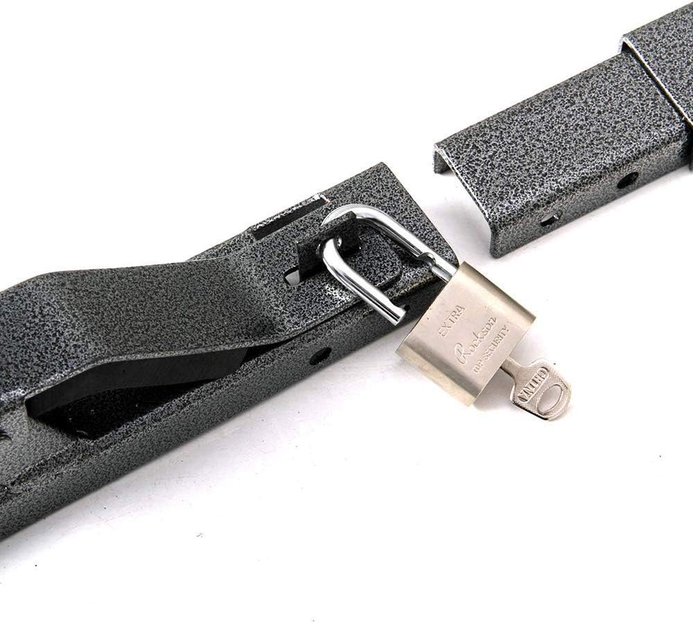 ELITEWILL 2 Place Locking Trimmer Rack Trim Line Holder Fit for Open Landscape Trailers Racks - 2 Locking Positions image number 2