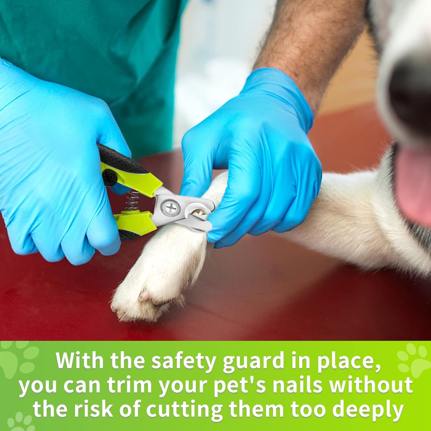 Dog Nail Clippers with Claw File, Professional Pet Nails Trimmer Grinders image number 1