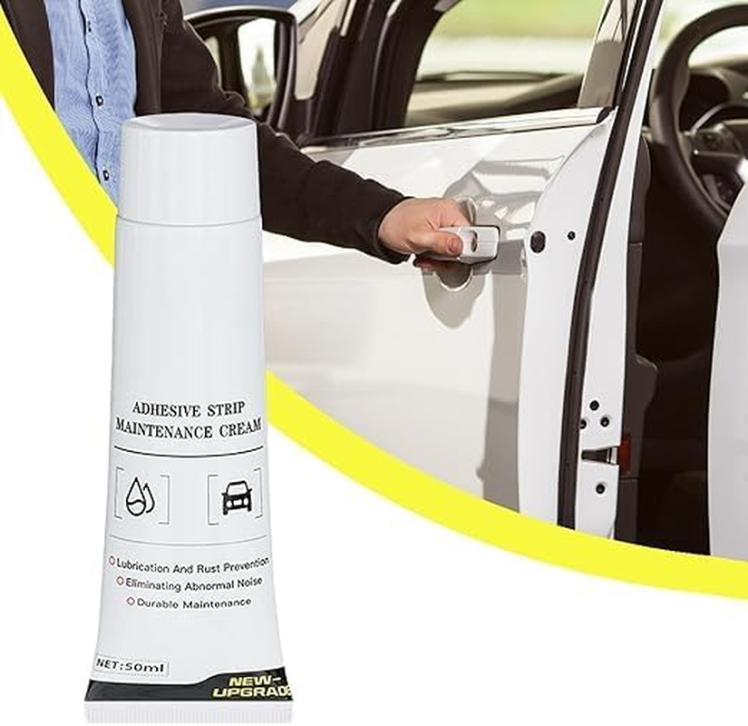 Automotive Grease,50Ml Multifunctional Rubber Strip Lubricant for Car Door and Sunroof, Efficient Lubrication Solution for Vehicle Seals image number 1