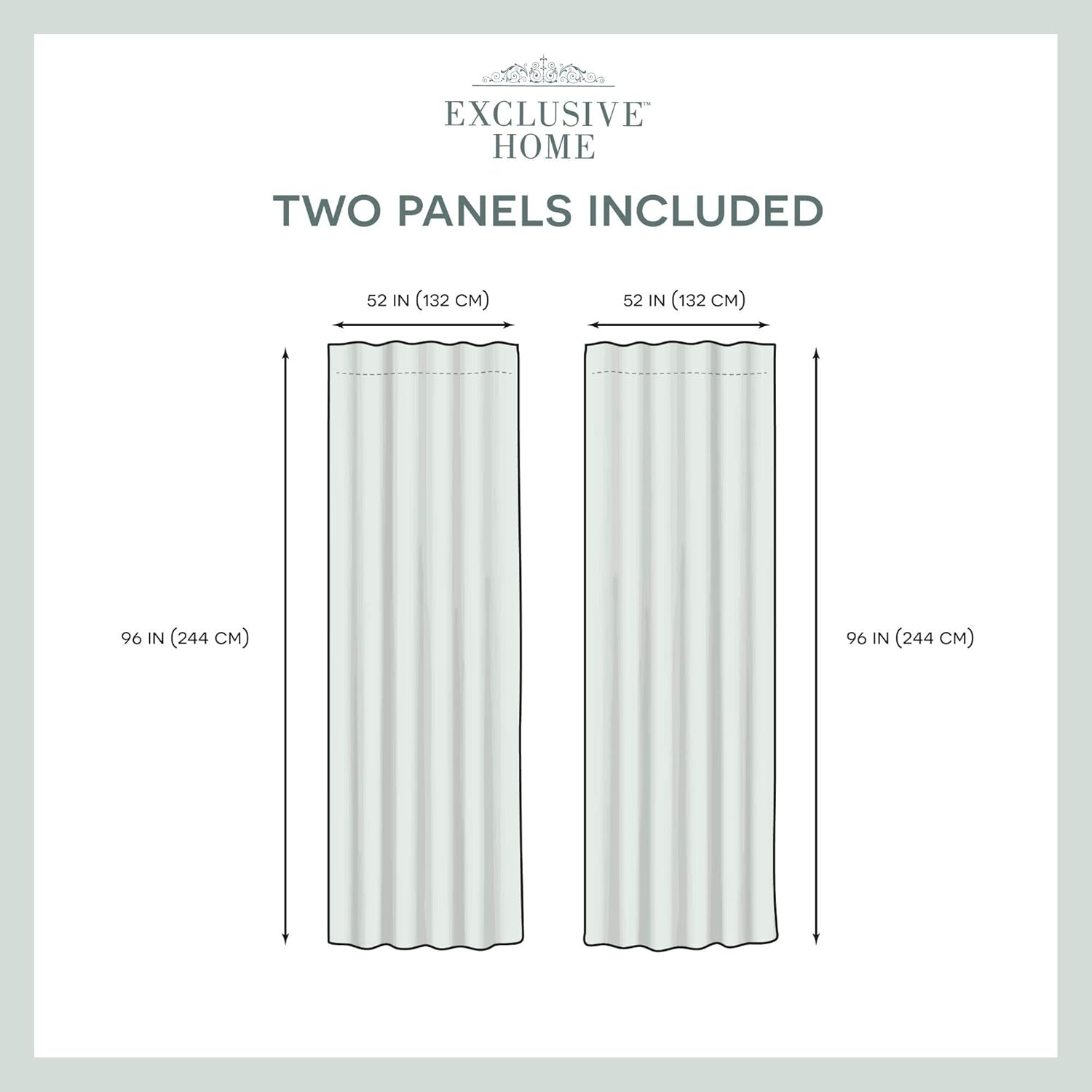 Exclusive Home Velvet Heavyweight Light Filtering Hidden Tab Top Curtain Panel Pair, 52"X96", Blush image number 3