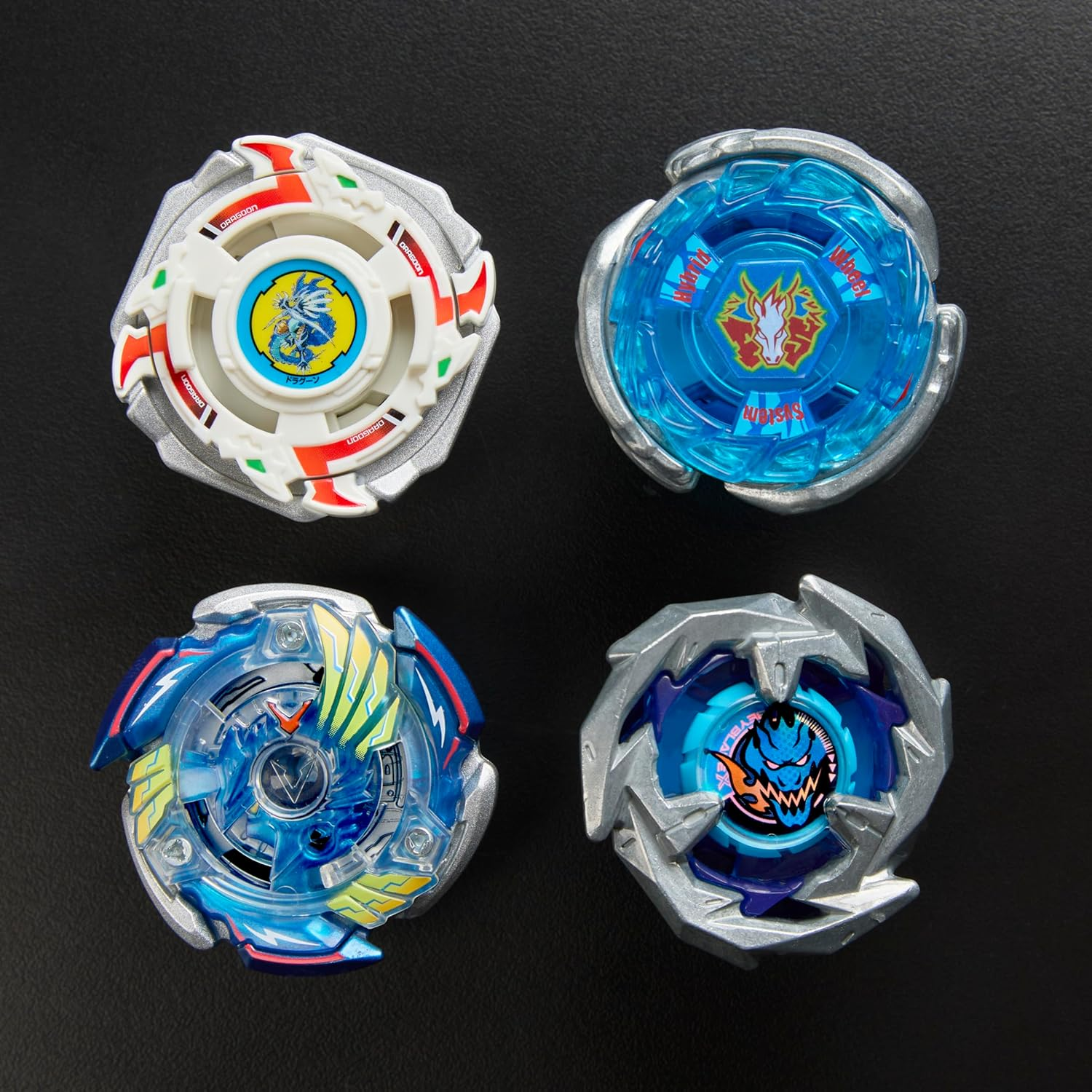 Beyblade X 25Th Anniversary Set, Includes 4 Takara Tomy Tops and 4 Launchers, Battling Tops Game Toys, Spinning Toy for Kids Ages 8+ image number 1