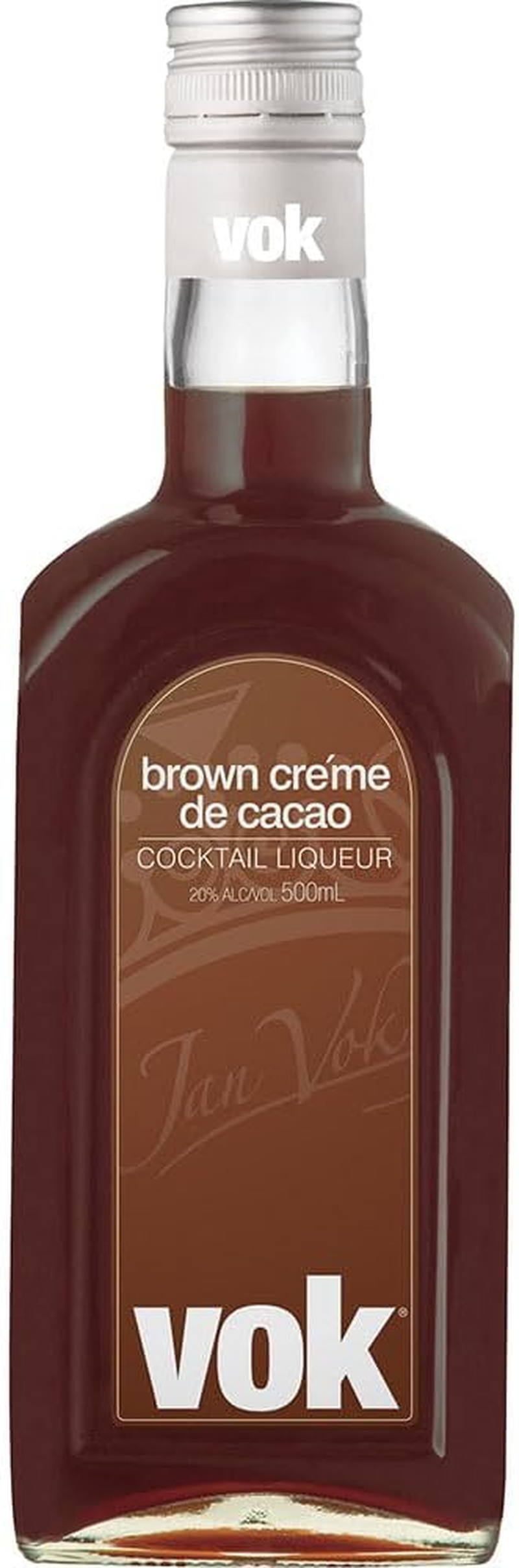Vok Brown Creme De Cacao 500Ml Bottle