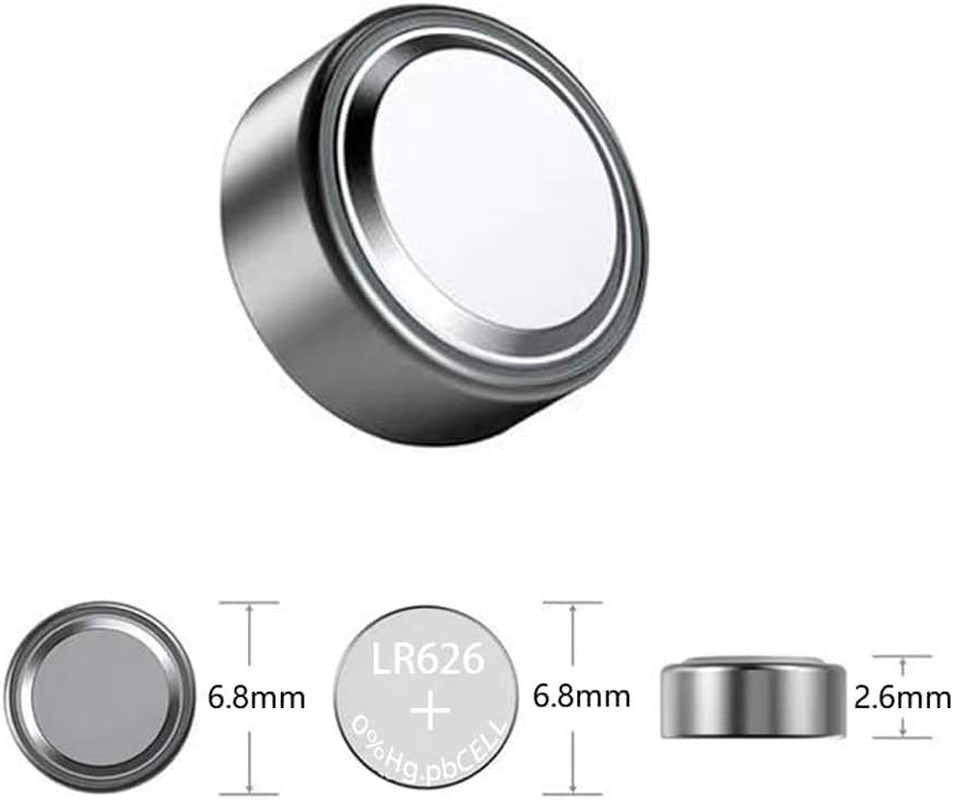 10 Count 1.5V AG4 LR626 Alkaline Button Battery 377 Sr626Sw Watch Battery Long-Lasting & Leak-Proof Cell Batteries image number 4
