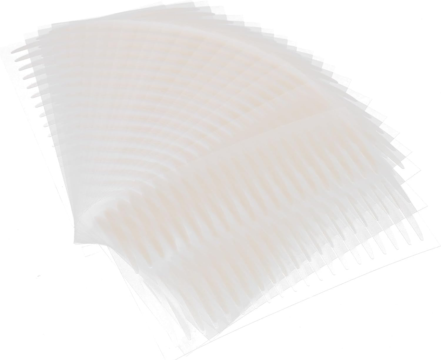 OSALADI 20 Sheets Breathable Invisible Eyelid Stickers, Skin Color Double Eyelid Tape Patches for Natural Eye Lift, Self-Adhesive Beauty Supplies for Hooded and Droopy Eyes image number 1