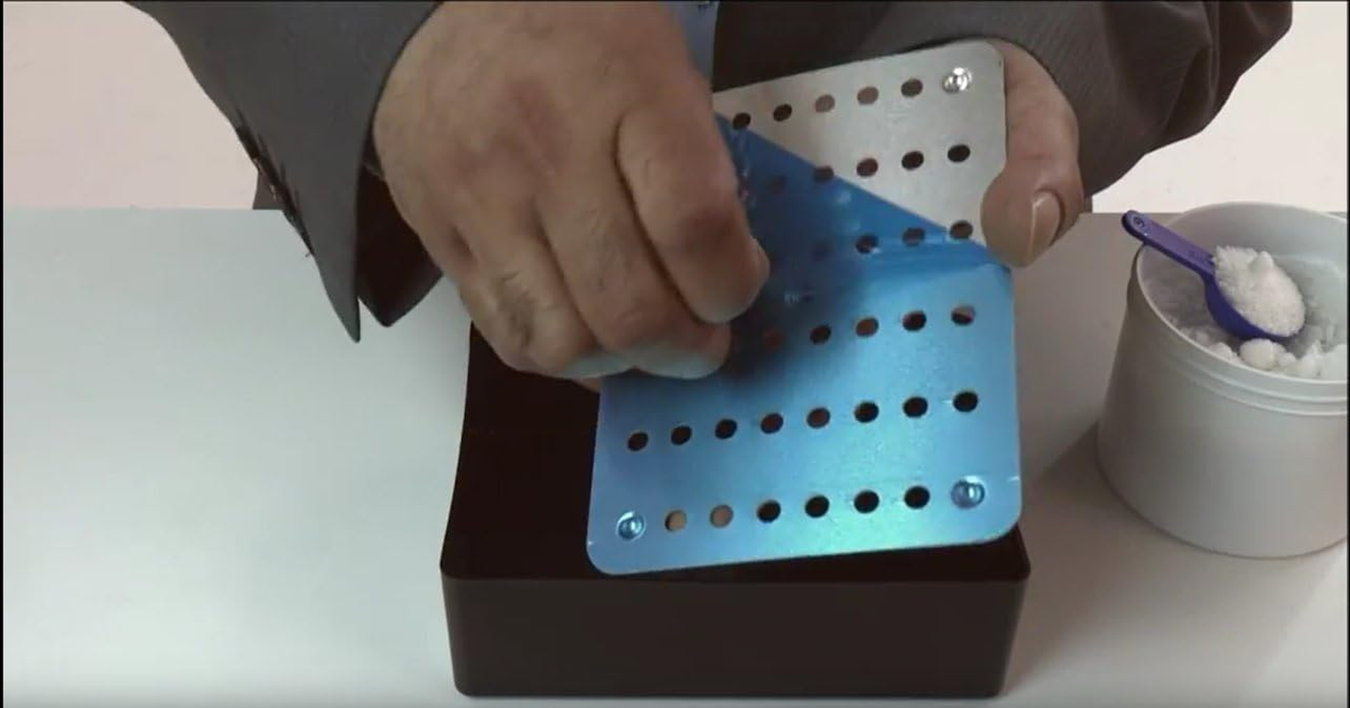 Nushine Magic Cleaning Plate (SMALL) - Rapidly Cleans Many Items at Once Reuse Multiple Times, No Harsh Chemicals Involved image number 2