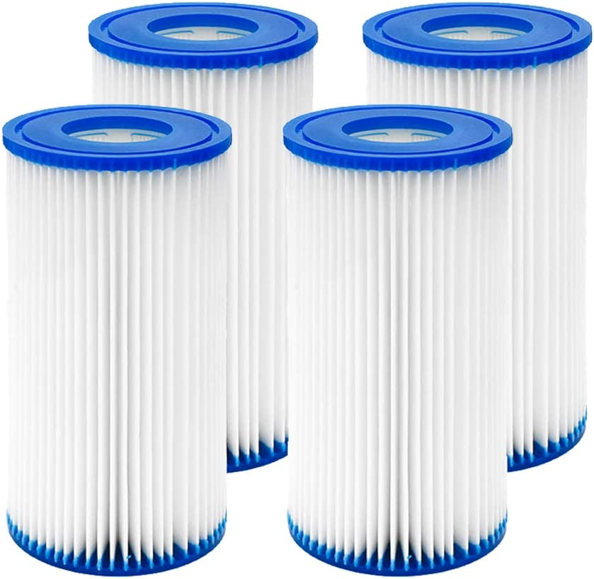 Replacement Set for Intex Swimming Pool Filter Cartridge Type a 29002 (4 Filters) image number 3