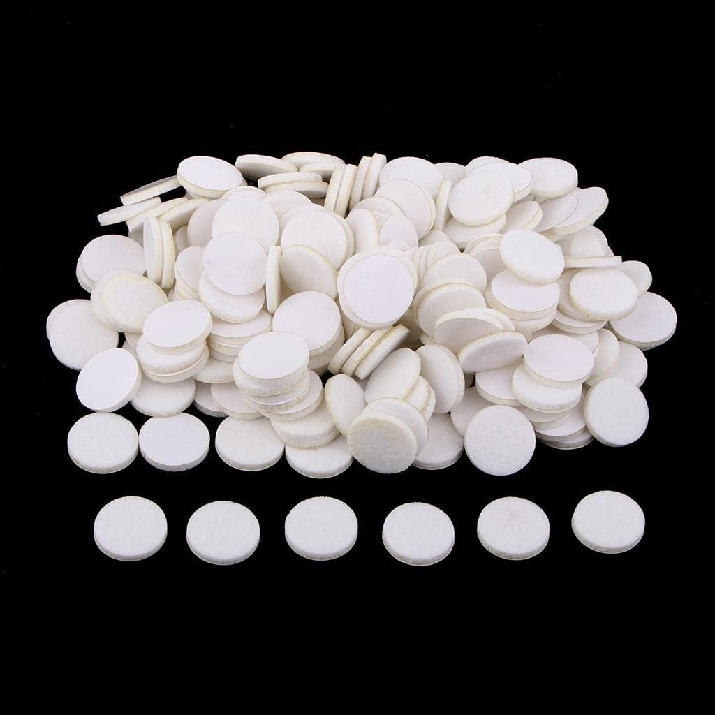 Msaheuto 200 Pcs Essential Locket Necklace Refill, White image number 5