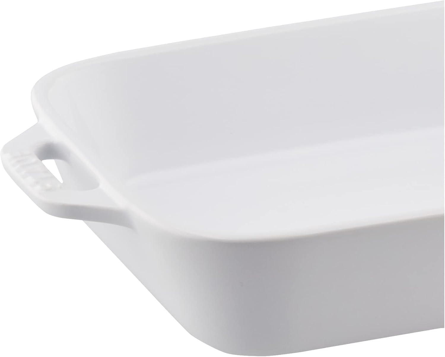Staub Dish 40508-589 Rectangular Dish, White, 7.9 X 6.3 Inches (20 X 16 Cm), Ceramic Au Gratin Dish, Oven Safe image number 5