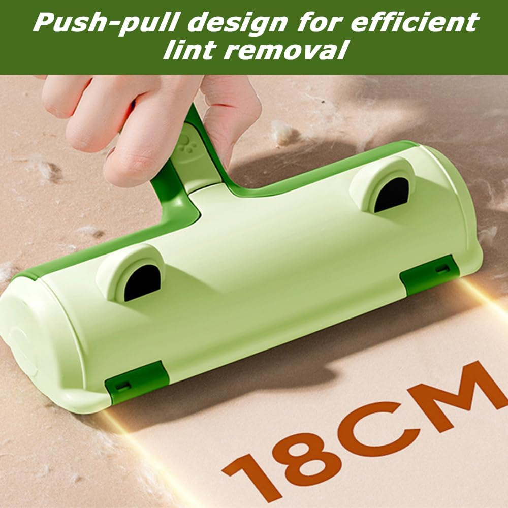 2 Pcs Pet Hair Remover Roller, Reusable Pet Lint Roller, Cat and Dog Hair Remover, Multi-Surface Fur Removal Tool, Suitable for Couch, Furniture, Carpet, Sofa, Bedding, Rugs