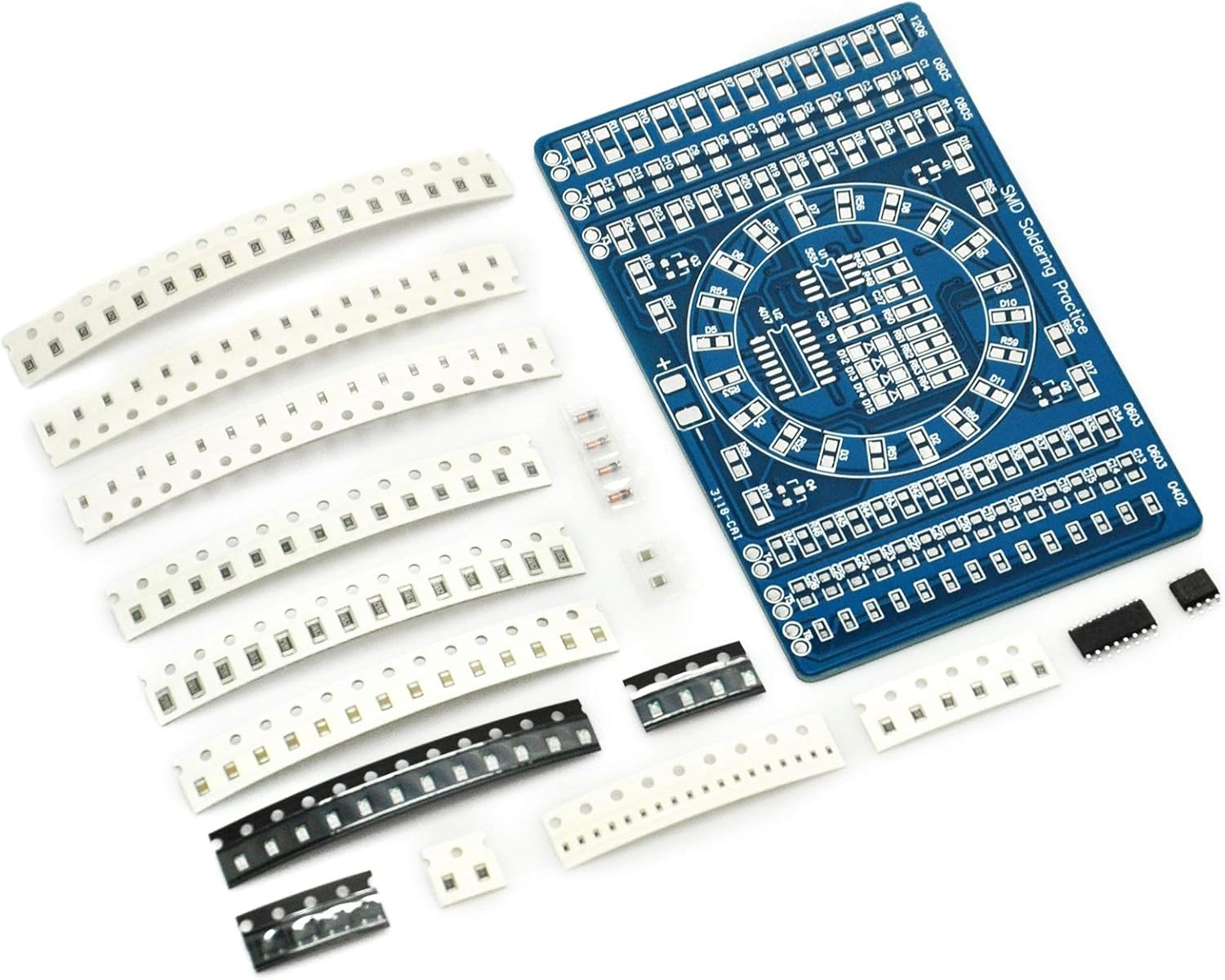 Gikfun DIY SMD SMT Welding Practise Soldering Skill Training Board Ek7028 image number 3