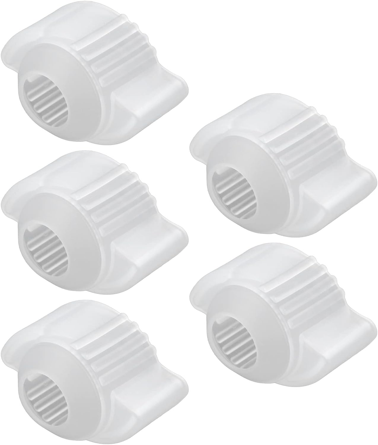 Door Knob Covers, 5Pcs Soft Silicone Door Knob Child Proof Cover, Easy Grip Antistatic Nonslip Door Handle Covers, Durable Protection Doorknob Bumper Grips for Household image number 5