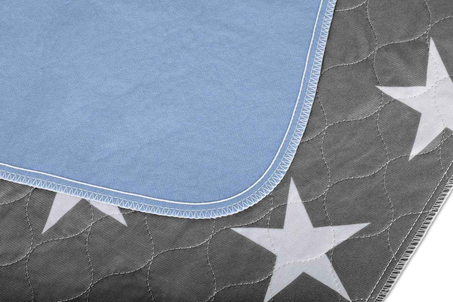 Bed Pad for Incontinence Reusable 52&rdquo; X 34&rdquo; - Large Washable Waterproof Mattress Protector for Seniors, Bedwetting Kids, Hospitals, Pets (1 Pack) image number 2