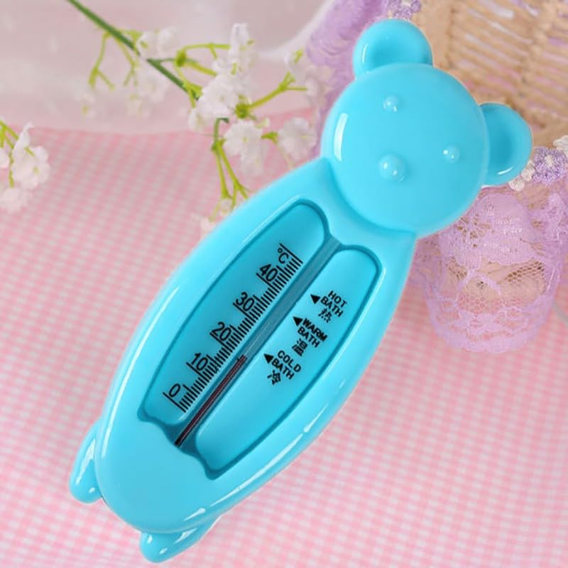 AIMALL Baby Bath Thermometer for Newborns - Cartoon Water Temperature Meter for Safe Bathing, Measures Room & Water Temperature, Ideal for Baby Comfort