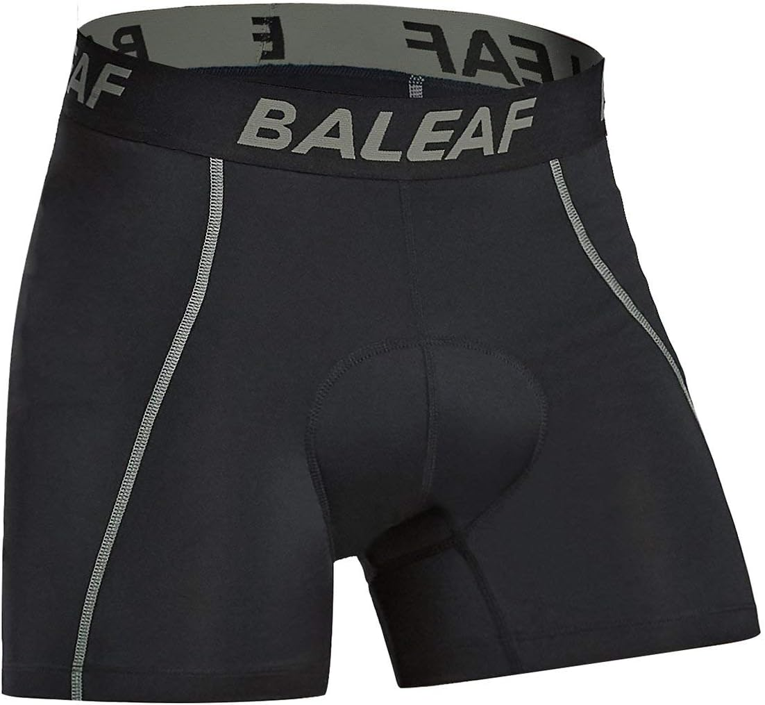 Baleaf Men'S Cycling Underwear 3D Padded Bike Shorts with Padding Road Biking MTB Liner Bicycle Gear Accessories image number 5