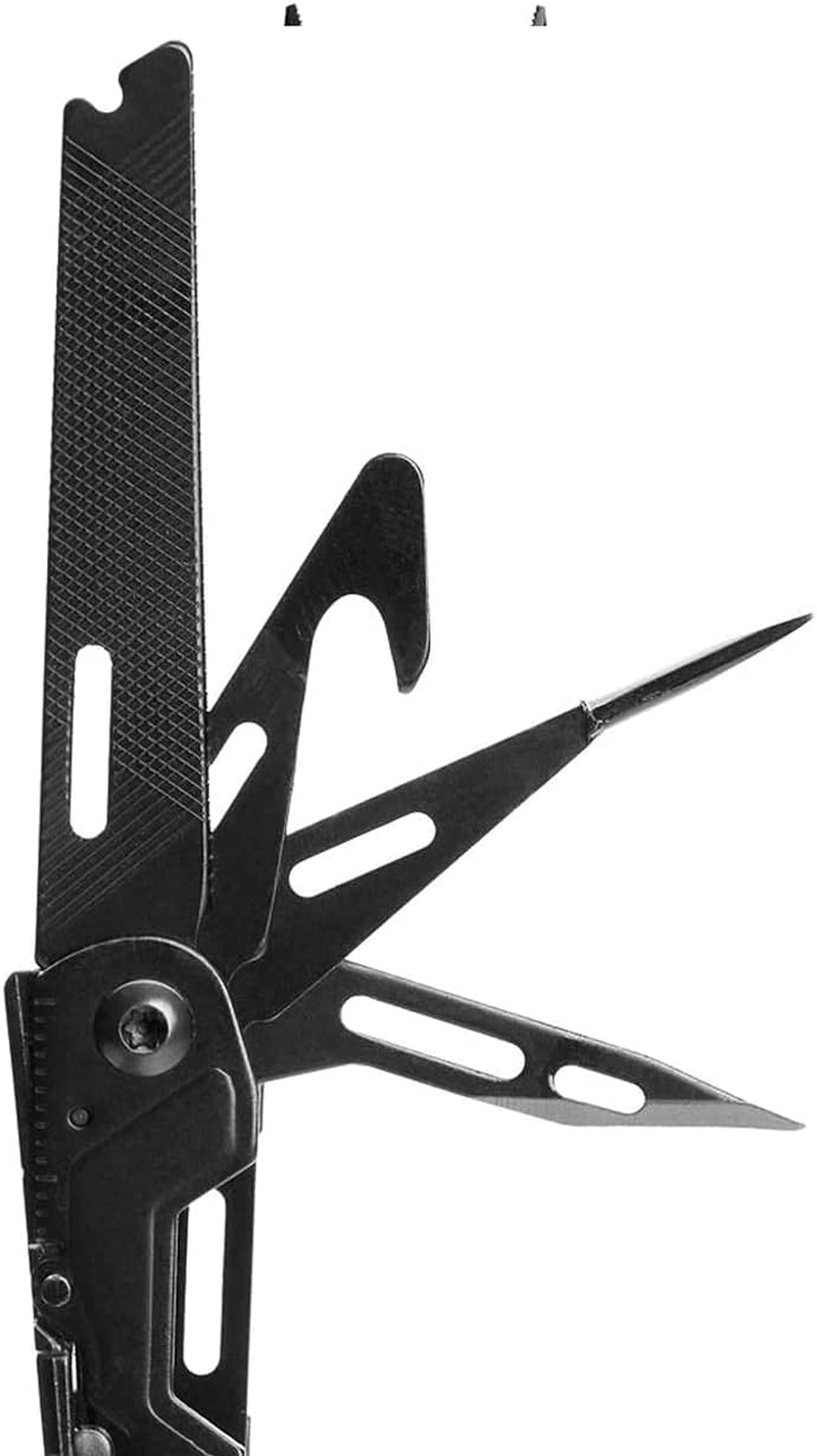 SOG Powerpint Mini Multi-Tool-Utility Tool with Compound Leverage Smooth Open, 18 Lightweight Specialty Tools, Stainless Steel Blade-Black (PP1002-CP) image number 2