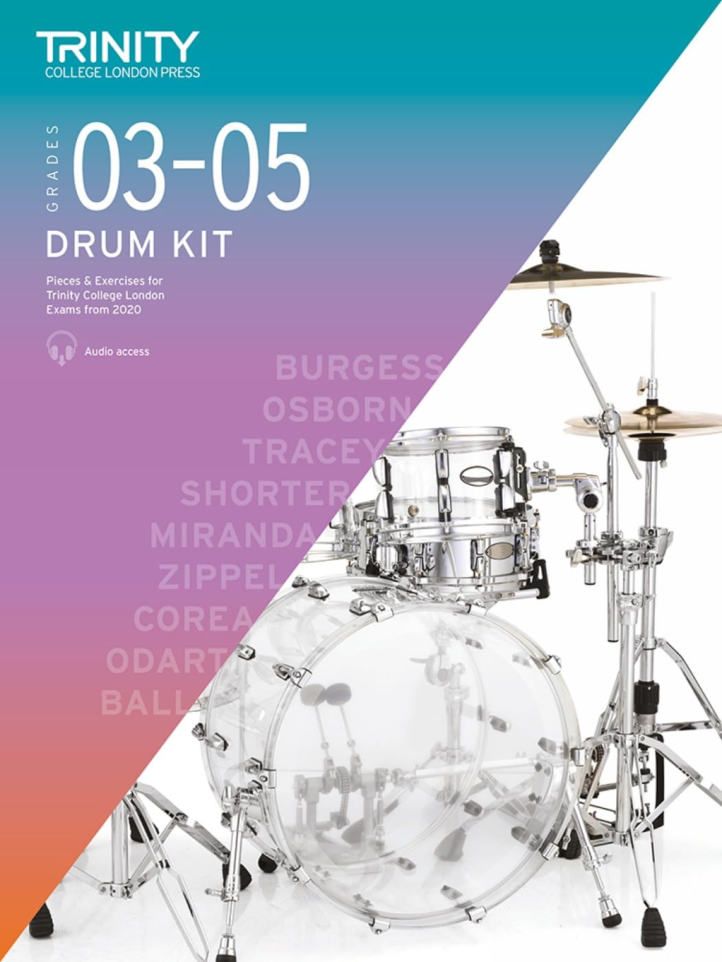 Trinity College London Drum Kit from 2020. Grades 3-5: 2020-2023 image number 1