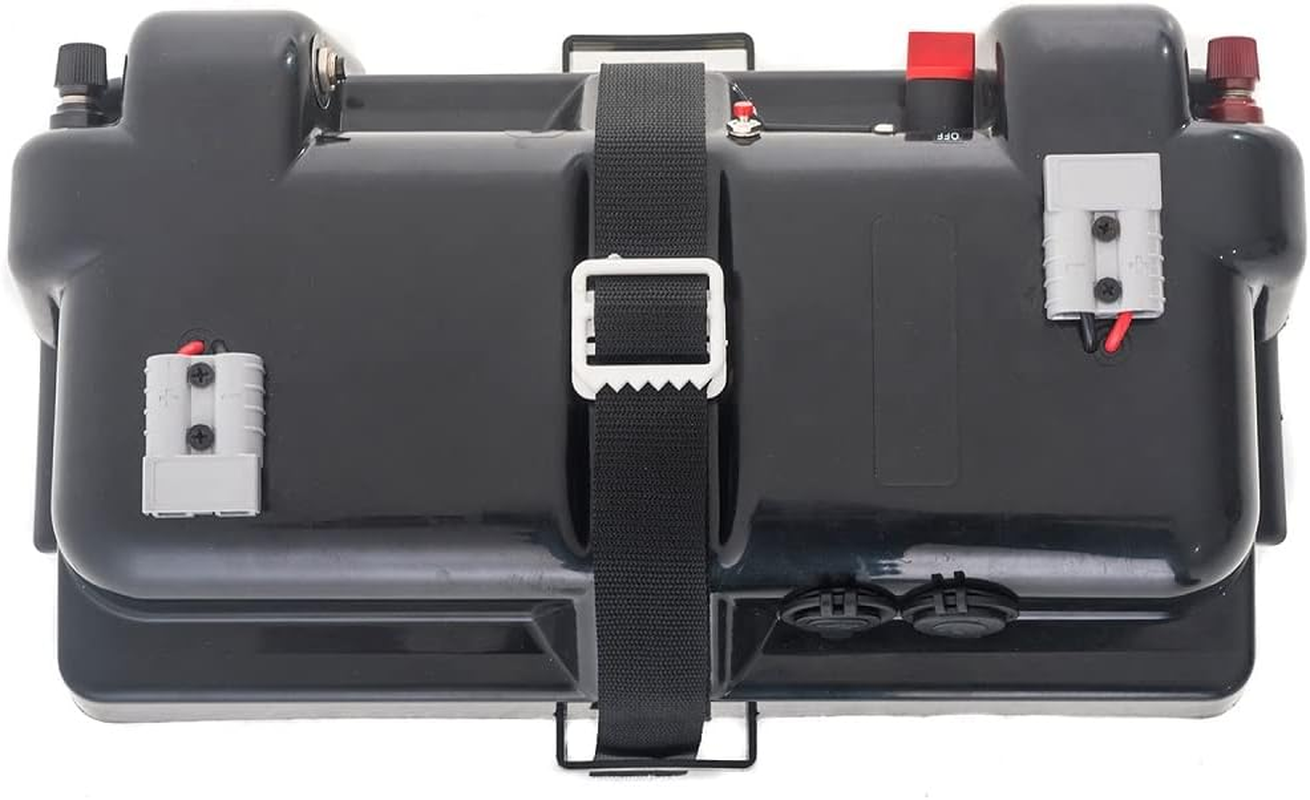 Adventure Kings Battery Box 12V + 1.8M 12V Fridge Cable Anderson-Style Plug image number 5