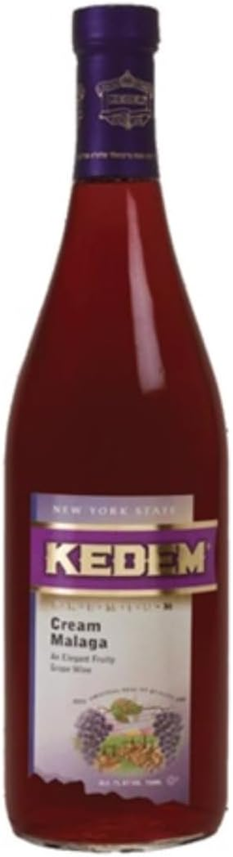 Kedem Cream Malaga Fruity Grape Wine 750 Ml
