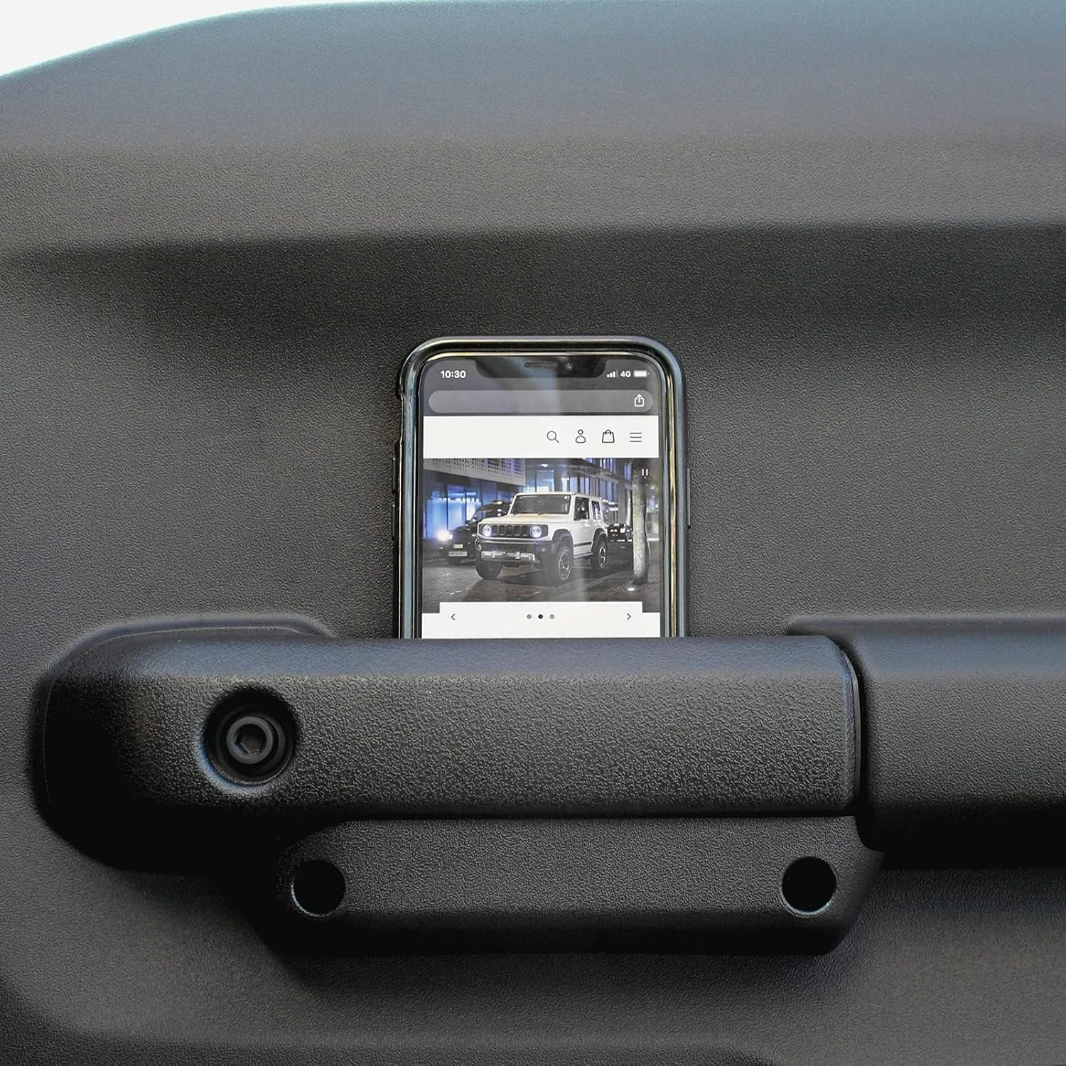 AUTOXBERT Door Side Pocket Storage Box for Suzuki Jimny 2025 2024 2018-2023 JB64 JB74 Accessories Armrest Glove Box Organizer Tray Pack of 2